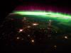 Poollicht waargenomen vanuit het Internationaal Ruimtestation (ISS). Credit ESA.
