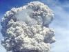 Explosieve uitbarsting van de Soufrière stratovulkaan