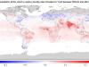 Formaldehyde (HCHO) trends world map