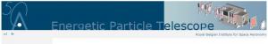 Energetic Particle Telescope EPT webpreview